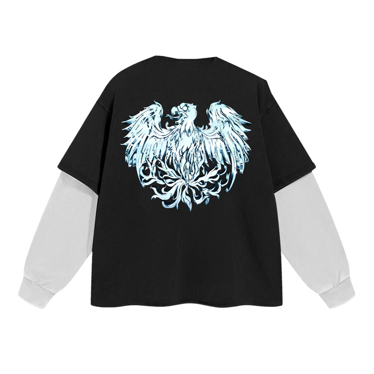 Chrome Bird Long Sleeve Tee - Image 2