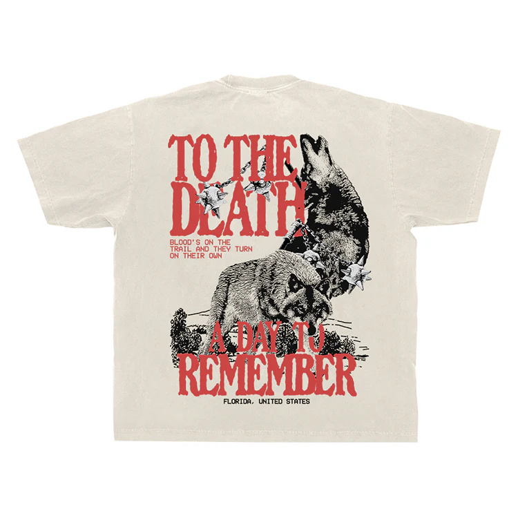 To The Death Tee (Ivory) - Image 2